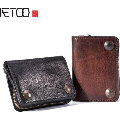 AETOO Zip Wallets