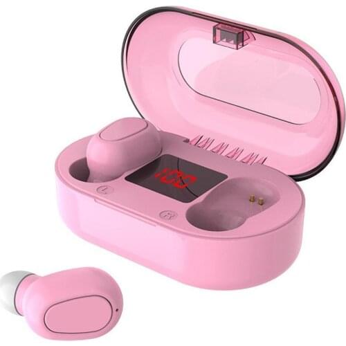 L22 TWS Bluetooth 5.0 Wireless LED Digital Display Waterproof Earphones Earbuds