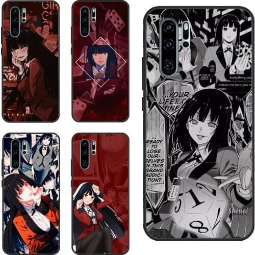 Jabami Yumeko Kakegurui Anime For Huawei P30 Pro P40 P20 Lite P Smart Z 2021 Nova 5T Case For Honor 8X 9X 9S 10 X Lite