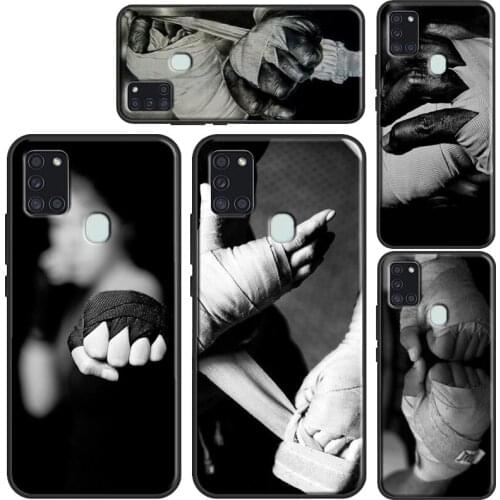 Muay Thai Kickboxing Fight Cover Case For Samsung A32 A52 A72 A12 A42 A21S A20e A11 A31 A51 A71 A10 A30S A40 A50 A70
