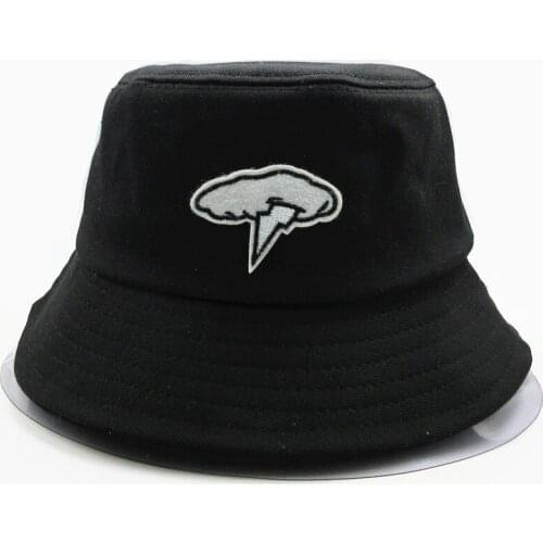 LDSLYJR weather embroidery cotton Bucket Hat Fisherman Hat outdoor travel hat Sun Cap Hats for men and Women 81