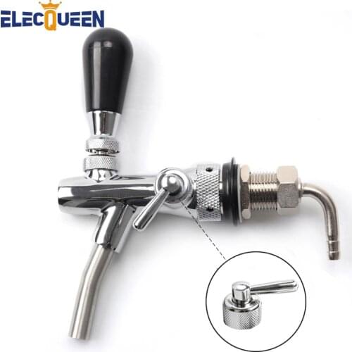 Beer tap faucet Adjustable Faucet with chrome plating Flow Control beer faucet Homebrew making tap