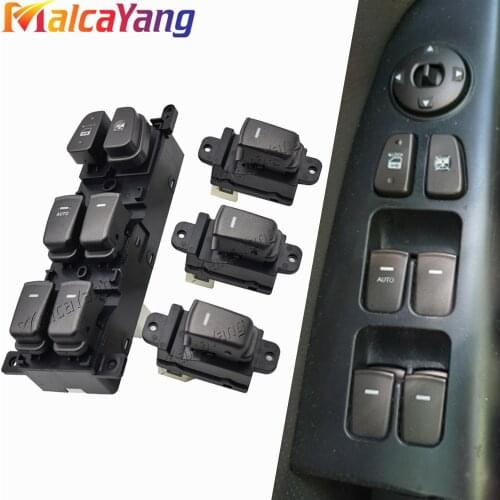 Left Hand Drive Window Main Switch Button For 08-10 Hyundai NF Sonata 93570-3K600 935703K600