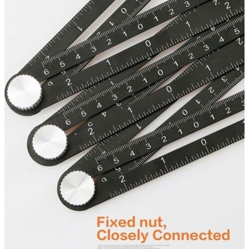 12 Side Rulers Foldable Ceramic Tile Hole Locator Adjustable Tool Multi-angle Tool Parts Tiling Multi-Functional Measuring P8O0