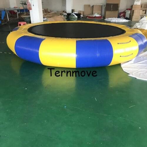 PVC inflatable trampoline Jumping Inflatable Bungee bouncer Jumping Trampoline inflatable water trampoline