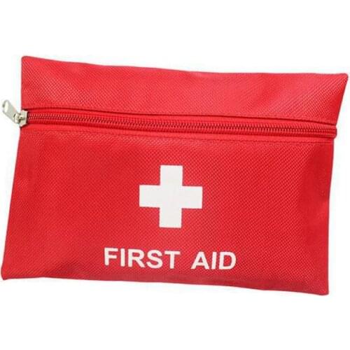 New Fashion Waterproof Outdoor Travel Home Portable First-aid Bag Carry Small Medical Emergency Kit First-aid Contains 11 Kinds