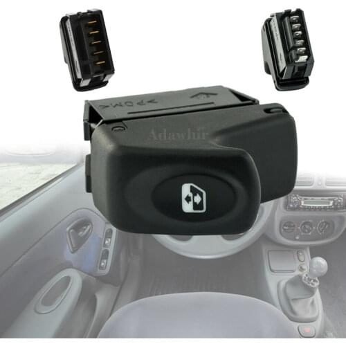 Suitable for Renault KANGOO MEGANE I CLIO II Dacia Duste Power Window Control Switch 7700838100 7700838101