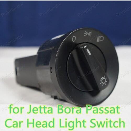 Polarlander Free Shipping Car Head Light Lamp On/OFF Switch Knob Button for J/etta B/ora P/assat 1C0941531c