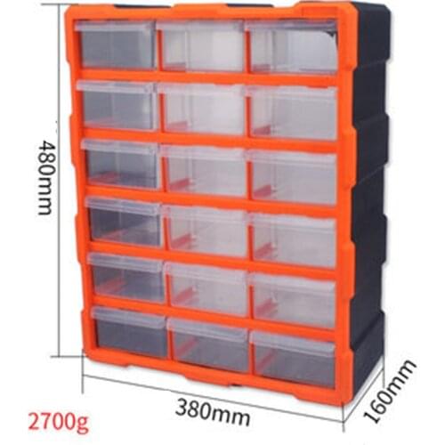Portable Tool Box Plastic Compartment Storage Box Combined Parts Box Compartment Box Screw Box