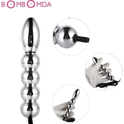 Sex Toys Anal Plug Vibrator Electric Shock G-spot Vaginal Stimulation Prostate Anal Massager Male Masturbator Sex Toy For Adult