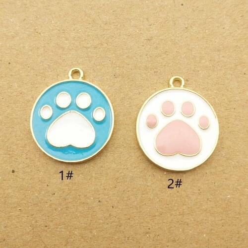 10pcs 17x20mm enamel claw charm for jewelry making and crafting fashion earring pendant necklace bracelet charm