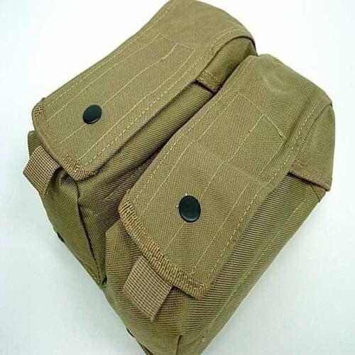 Tactical Molle Pouch Double AK Magazine Pouch Hunting Accessories Molle Bag for 7.62