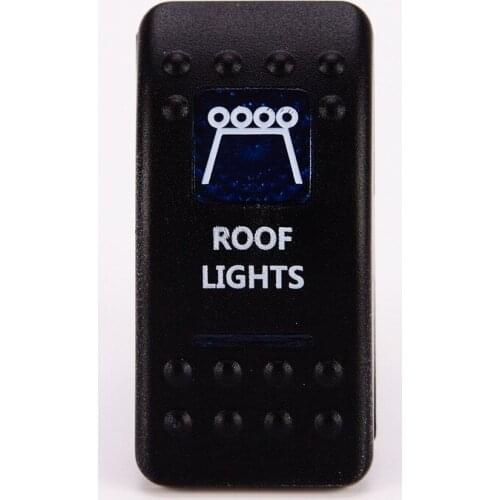 12-24V Universally Waterpoof 5Pin Marine Car Switch SPST ON-OFF Switch for Car Boat Truck Yacht Light With Dual Illuminated LED