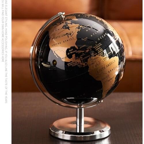 5 Inch Vintage Globe Ornaments For Home Decoration And Creative Gift 3D globe ornaments