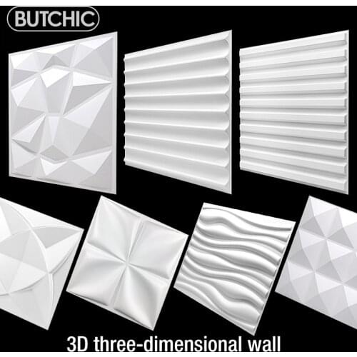 30x30cm 3D three-dimensional wall sticker decorative living room wallpaper mural waterproof 3D wall sticker bathroom kitchen