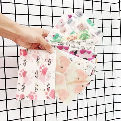 60PCS/pack Kawaii Mini Colorful Paper Envelope Cute Small Baby Gift Craft Envelopes For Wedding Letter Invitations