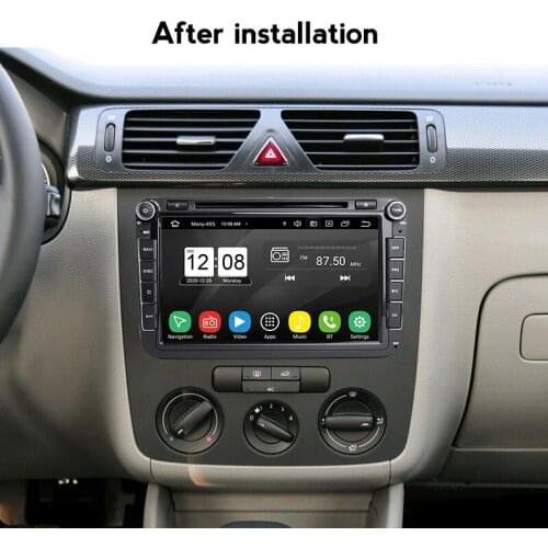 Android 11 Car Radio 2DIN Autoradio Multimedia player Navigation GPS for VW Volkswagen Polo Skoda Seat Toledo Car Stereo DSP 4G