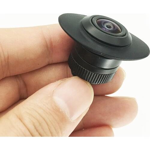 Car camera wide angle 180 degree HD CCD front camera side camera night vision HD voltage 12V camera