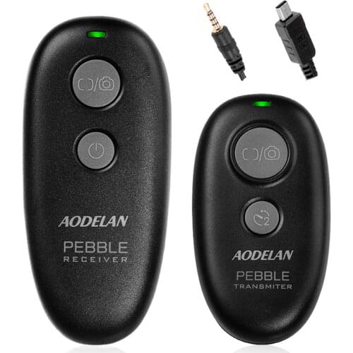 AODELAN Wireless Shutter Release for Olympus PEN-F OM-D E-M10II; for Panasonic BGH1 S5 S1H G90 G91 G95 FZ1000II GH5S G9 GH5 DCS1