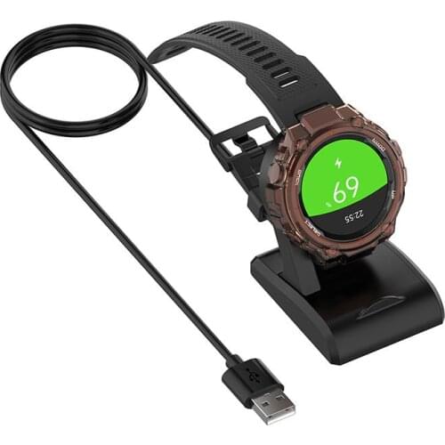 Smart Watch Charging Dock For Amazfit T-Rex A1918 Portable Charging Station Cradle