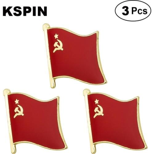USSR Lapel Pin Brooches Pins Flag badge Brooch Badges