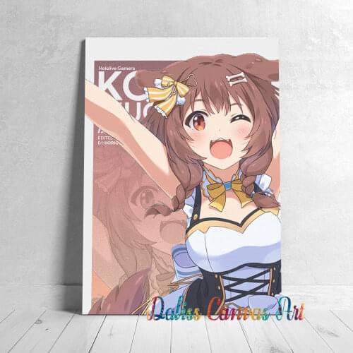 Canvas Anime girl Ryuzaky Anime Pictures Home Decoration Manga Paintings Poster HD Prints Wall Art Modular Living Room Framed