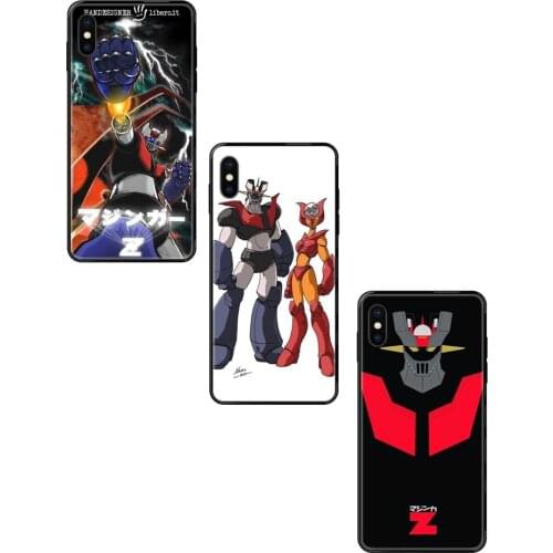 Mazinger Z Black Soft TPU Live Love Phone Top For Galaxy Note 4 8 9 10 20 Plus Pro J6 J7 J8 M30s M80s Ultra 2016 2017 2018