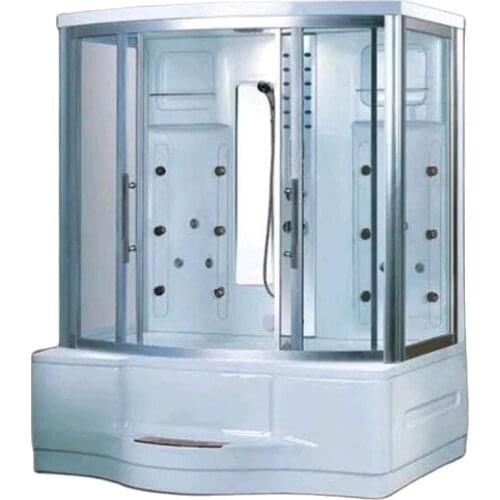 New package mail multifunctional whole rectangle steam bath room with modern bathroom shower room