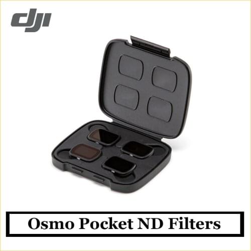 DJI Osmo Pocket ND Filters Set ND 4 8 16 32 Magnetic Design High-quality Light-reducing Material DJI Original Accessories