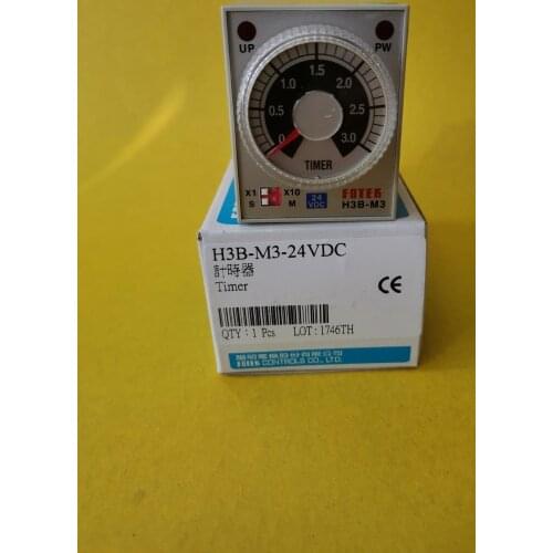 Original imported FOTEK Taiwan time relay H3B-M3-24VDC