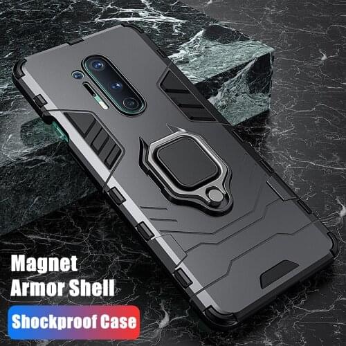 Anti Shock Case For OnePlus 7T 8T 9 8 7 Pro 6T Z Nord N100 N10 Magnet Armor Shell Case Cover For One Plus Z Nord 9 8 7 7T 8T Pro