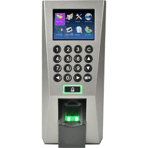 Fingerprint Time Attendance F18 Biometric Fingerprint Access Control Reader Smart Door Access Control System Free Software