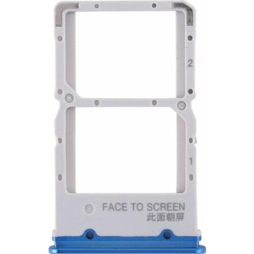Replacement Parts SIM Card Tray For Xiaomi Mi 9T Blue Card Holder Tray Holder