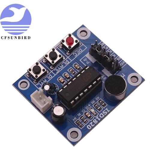 CFsunbird ISD1820 recording module voice module the voice board telediphone module board with Microphones