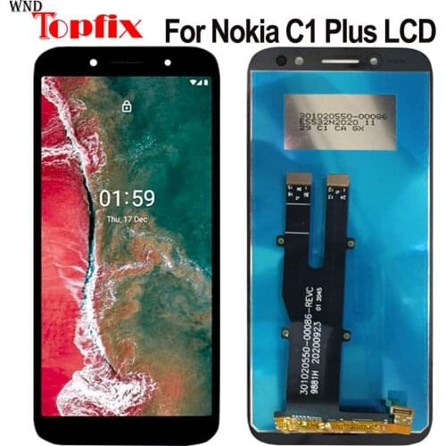 5.45"For Nokia C1 Plus LCD Display Touch Panel Screen Digitizer Assembly Replacement For Nokia C1 Plus TA-1312 LCD Displas