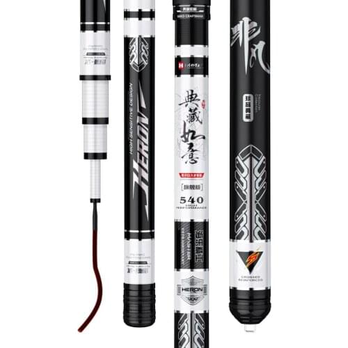 3.6m 5.7m Carp Fishing Pole De Pesca Carbon Fiber Taiwan Wedkarstwo Olta Super Light Super Hard Hand Canne Fishing Tools