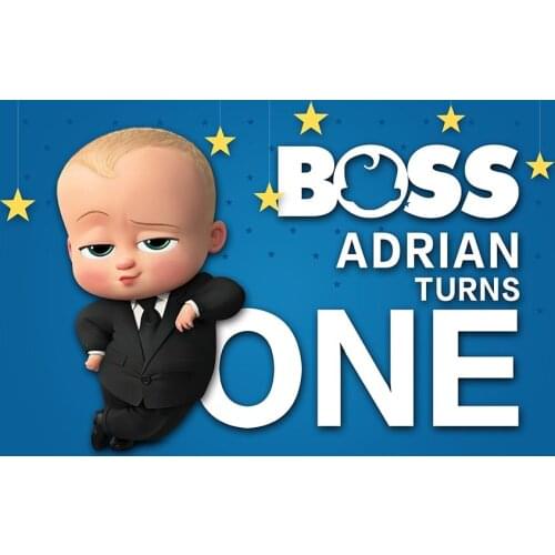 Baby boss backgrounds photography vinyl portrait kids photo shooting backdrops for photographer studio props fotografia lv-2403