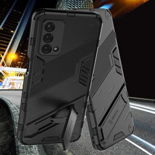 Anti-fingerprint Case for Oppo A93 5G 4G A93s Camera Lens Protector Hard PC & Silicone Phone Cover Shockproof Matte Stand Capa