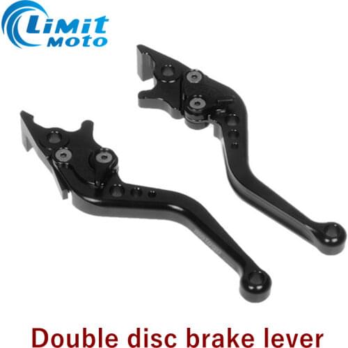 CNC 10 color Motorcycle Double Disc Brake Lever Scooter Electric Bike Modification Lever for Honda Suzuki Yamaha XMAX 250 400