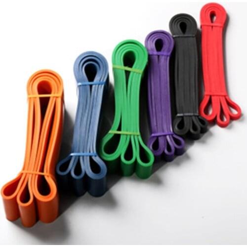 Elastic Band Fitness Resistance Band Latex Pull Band Elastic Rope Strength Training Pull Rope Tensioner Pull Ring Dropshipping
