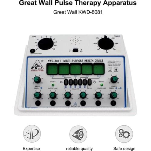 Electric Acupuncture Stimulator Machine Electrical Nerve Muscle Stimulator 6 Channels Output Patch Massager Body Care