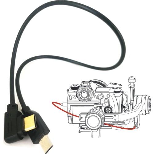 Type-C to Multi USB S2 Camera Control Cable for ZHIYUN Crane 2S 3S Crane2s Crane3s & Sony A9 A7 A7S A7R II III IV A6600 A6500