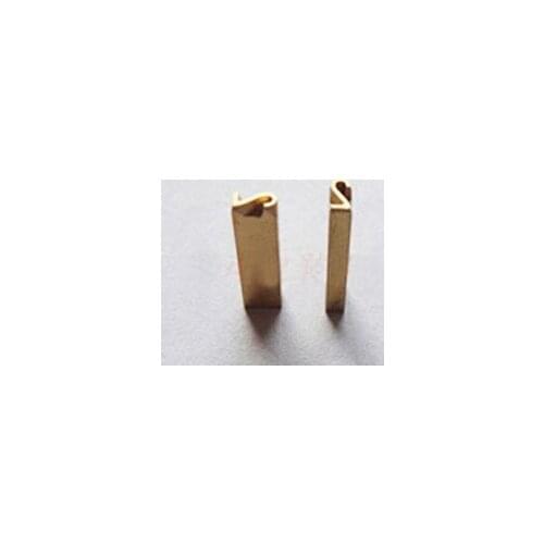 Brass 2*4*15mm coding machine letter for coding machines