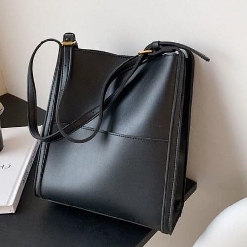 Retro Designer Small Handbag and Purses for Women 2021 Winter Trends Brand Travel Simple Solid Color Crossbody Shoulder Bag