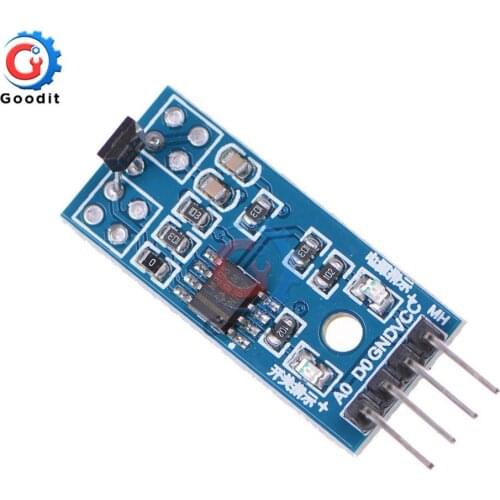 10Pcs/Lot Hall Sensors Module 3144E 4pin Hall Switch Speed Magnetic Swiches Speed Counting Sensor Module For Arduino Smart Car