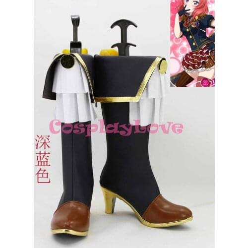 Formal Dress Nishikino Maki Cosplay Shoes Newest Custom Made Japanese Anime Lovelive! Boots For Christmas Halloween