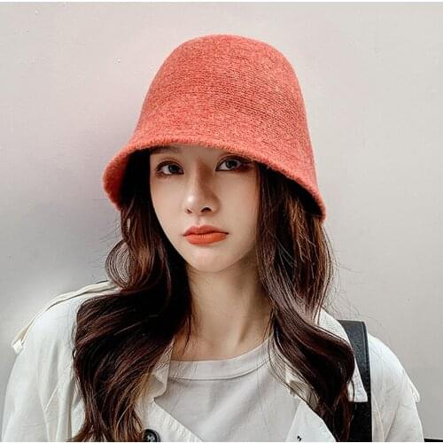 Unisex Cotton Bucket Hats Women Summer Sunscreen Panama Hat Men Pure Color Sunbonnet Fedoras Outdoor Fisherman Hat Beach Cap