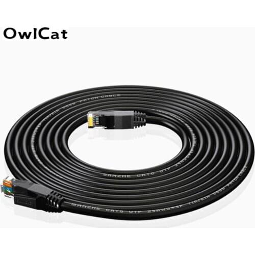 CAT6 UTP 24AWG*4P 20 meters Network Cable Outdoor High-speed Ethernet Cable Line 20m Cable RJ45 for Home Computer or IP camera
