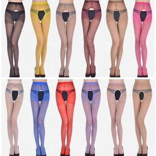 Women Winter Warm Lined Thermal Stretchy Slim Skinny Leggings Pants Leg Intimates Leggings Opening Sexy Stockings