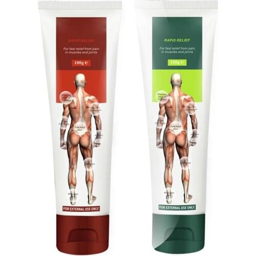 Massage Ointment Relief Pain Muscle And Arthritis Joints Herbal Medicine Cream Injured Inflammatory Analgesic Pain Oil Balm 100g